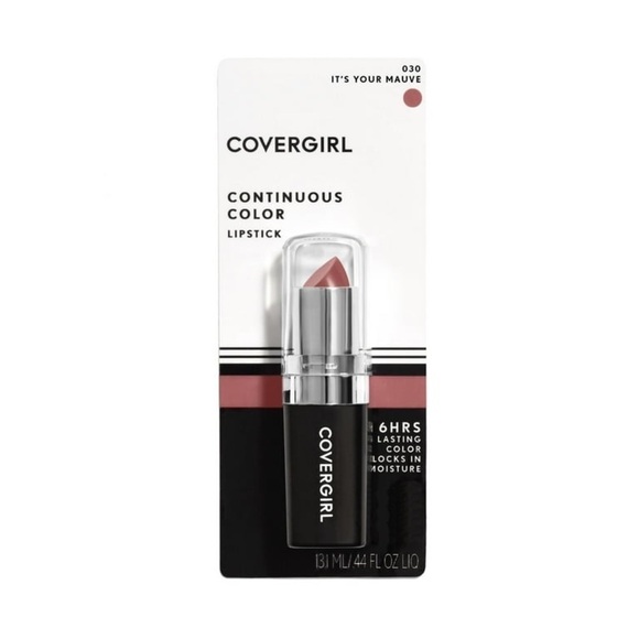 COVERGIRL Continuous Color Lipstick, 30 It's Your Mauve, 0.13 oz NEW - Picture 1 of 11
